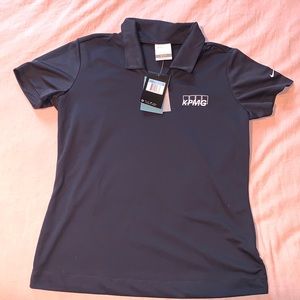 NWT KPMG branded Nike Dri-Fit golf polo